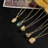 Collares con Colgante de Moda de Alta Calidad, Delicados, Atractivos y Modernos, Colliers Suspendus Finos, Collares con Colgante Personalizados Populares