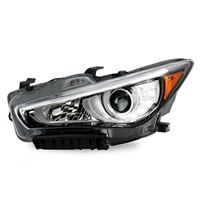 FITS INFINITI Q50 2018-2019 PHARES PHARES LAMPES SANS PAIRE ADAPTATIVE full LED HID avec AFS