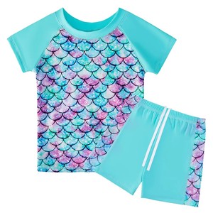 JL60 Costume da Bagno per Bambine in Due Pezzi con Stampa Cartoon Brasiliana di Alta Qualità, Asciugatura Rapida e Traspirante - Product Image 3