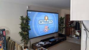 2023 nóng bán Xiao Mi 150 "Máy chiếu laser + wupro alr BSP màn hình Xiaomi 1S 4K siêu ngắn ném laser 4k Máy chiếu - Product Image 3