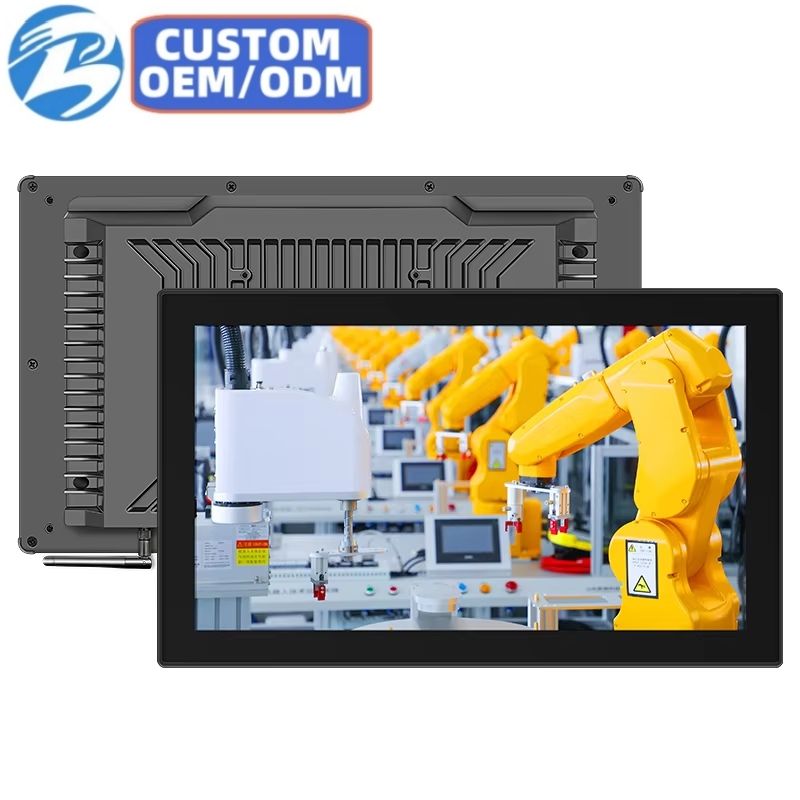 15.6 Inch Industrial Tablet Pure Flat Touch Screen Ip65 Waterproof Panel Pc Android Industrial All in One Pc
