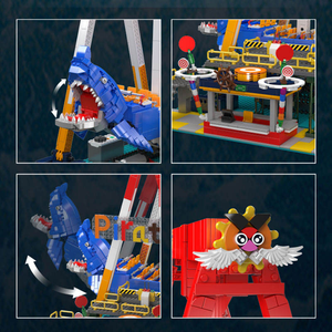 Mould King 11017 1922PCS Série Créative <span class=keywords><strong>Bateau</strong></span> <span class=keywords><strong>Pirate</strong></span> <span class=keywords><strong>Requin</strong></span> Dragon RC Modèle de Blocs de Construction Jouet Éducatif Technique Cadeau de Festival - Product Image 5