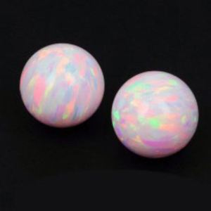 Prix d'usine d'opale synthétique du prix de la pierre d'opale de feu blanche - Product Image 4