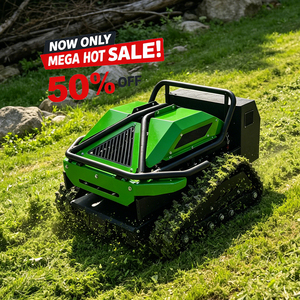 Mini-tracteur robot agricole haute performance CE EPA personnalisé à braquage zéro, mini-tondeuse télécommandée intelligente à essence - Product Image 1