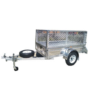 <span class=keywords><strong>Remorque</strong></span> utilitaire de haute qualité et robuste, <span class=keywords><strong>remorque</strong></span> de <span class=keywords><strong>camping</strong></span>-<span class=keywords><strong>car</strong></span> galvanisée à chaud avec remorquage de bateau, <span class=keywords><strong>remorque</strong></span> à caisse à essieu simple - Product Image 2