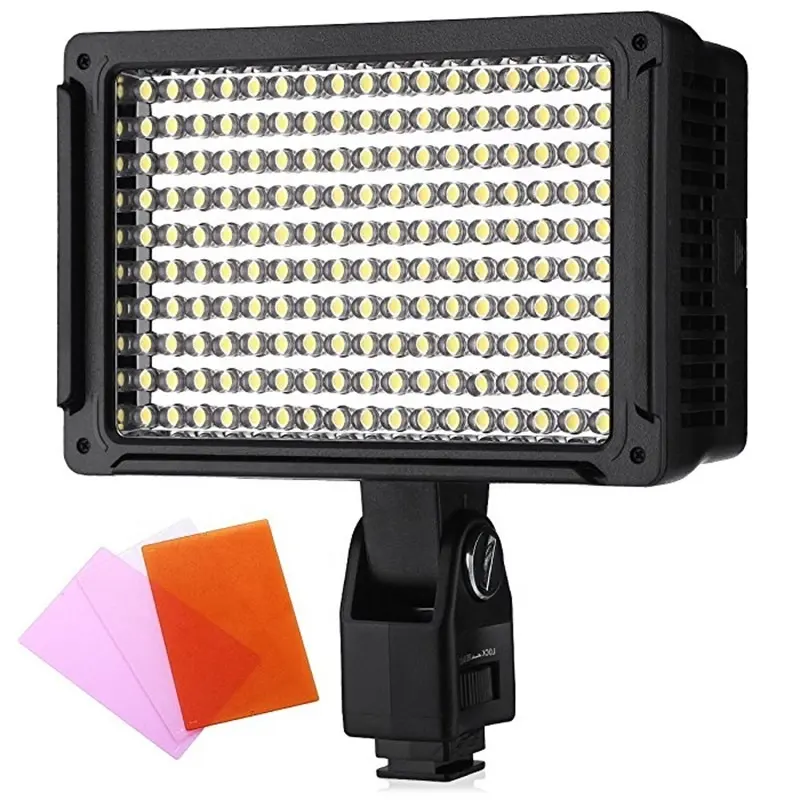 170 LED VL003-170 14W 미니 Led 비디오 라이트 패널 캠코더 비디오 라이트 캐논 니콘 Pentax 삼성 후지 필름 Olym LED-VL003