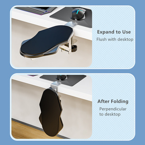 Reposamuñecas de escritorio para escritorio, reposabrazos lateral de escritorio, soporte de codo ergonómico, mesa de escritorio de ordenador 2023, reposamuñecas, reposabrazos, bandeja de muñeca - Product Image 5