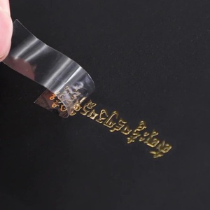 Kim Loại biểu tượng tùy chỉnh dán không thấm nước trong suốt chuyển kim loại chữ nổi Nickel Decal nhãn cho nến thủ công 3m - Product Image 5