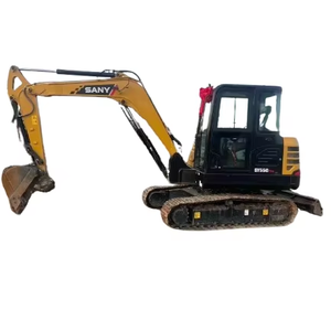 Chenille diesel hydraulique SANY SY55C d'occasion de marque chinoise d'origine de haute qualité avec une excellente condition de fonctionnement Meilleur prix - Product Image 1