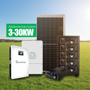 Système d'énergie solaire hybride en promotion, système d'énergie solaire hors réseau, montage au sol ou <span class=keywords><strong>sur</strong></span> toit, système d'énergie solaire personnalisé en usine - Product Image 1