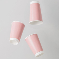 Vaso de Café de Papel Biodegradable de Pared Simple con Impresión de Logotipo Personalizado, de Grado Alimenticio, Negro, con Doble Recubrimiento y Tapas de Plástico