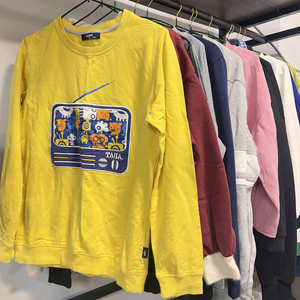 Sudadera de Cuello Redondo de <span class=keywords><strong>Segunda</strong></span> <span class=keywords><strong>Mano</strong></span> al por Mayor para Hombre, Marcas Variadas, Ropa Usada de Alta Calidad, 45kg-100kg, Tienda de <span class=keywords><strong>Segunda</strong></span> <span class=keywords><strong>Mano</strong></span> - Product Image 5