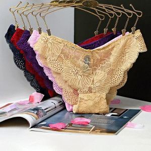 Ropa interior Sexy para mujer, lencería India para el cuidado de la mujer dulce, bragas breves de encaje sanitario para mujer, Bragas para mujer, bragas - Product Image 6