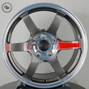 Rines Forjados Estilo GPW TE37 5x114.3 de 17/18/19/20 Pulgadas, Ligeros, para Honda Civic Type R, <span class=keywords><strong>Subaru</strong></span> WRX <span class=keywords><strong>STI</strong></span>, BMW E90, E92, G80 - Product Image 1