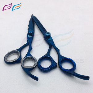 Ciseaux à cheveux Bule Plasma, ciseaux de barbier texturisants, ciseaux à effiler pour barbier, ciseaux de coupe de cheveux de qualité professionnelle, fabricant OEM - Product Image 2