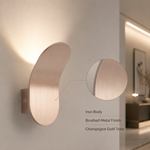 ไฟติดผนัง LED ขนาดเล็ก 5W แสงวอร์มไวท์ สำหรับตกแต่งภายในห้องนอน ทางเดิน โรงแรม บ้านพักอาศัย ห้องนั่งเล่น - Product Image 3