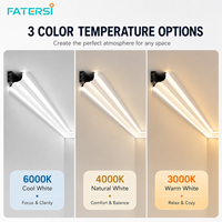 Tira de Luz LED de Perfil FATERSI 2026 OEM para Techo, Iluminación Decorativa Interior para el Hogar, Iluminación Ambiental para Escaleras, Luces LED de Pared para Sala de Estar