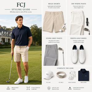 Abbigliamento da <span class=keywords><strong>Golf</strong></span> di Lusso Silenzioso e Premium, Stile Atletico, Casual Business, Minimalista, per Ufficio e Campo - Product Image 5