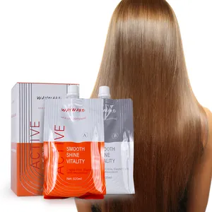 OEM Private Label Großhandels preis profession elle Protein korrektur creme Keratin Permanent Haar glättung creme mit geringem Schaden