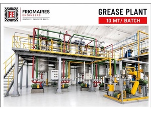Equipo Profesional de Producción de Grasa Industrial de 10 MT con Caldera de Acero Inoxidable, Agitador de Alto Rendimiento y Proceso Automatizado - Product Image 2