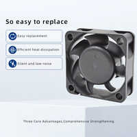 Ventilateur axial DC 4015-1 40x40x15mm 5-12-24V avec roulements à billes et durée de vie de 70 000 heures, pales en plastique, ventilateur de refroidissement d'air OEM ODM CE