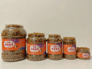 Vers de farine séchés 100% Pure Natural High Protein Custom Mealworms Nourriture de tortue séchée - Product Image 6