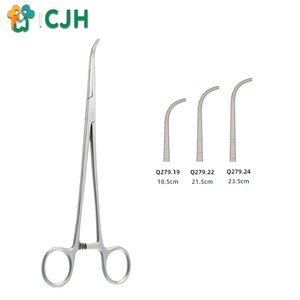 CJH Veterinary Outpatient Surgery Vascular <span class=keywords><strong>Forceps</strong></span> Alat Bedah Profesional Instrumen Medis Baja Tahan Karat Untuk Hewan Besar - Product Image 2