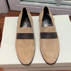 Chaussures de luxe en vraie fourrure pour hommes et femmes BC Printemps Automne Nouveauté Daim Rétro Respirantes Faites à la main Chaîne perlée Semelle intermédiaire EVA Tendance - Product Image 2