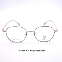 Lunettes CROZ G2359 à monture intégrale, légères et tendance, en métal, pour adultes unisexes, protection anti-lumière bleue universelle, myopie, lecture