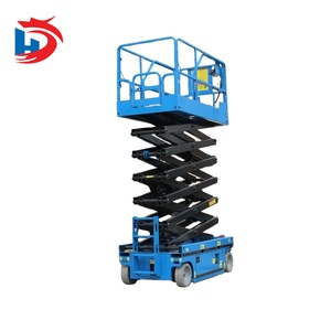 12m Elektrikli Makaslı Platform, Bina Montaj İşleri için Yüksek Erişim Platformu - Product Image 4