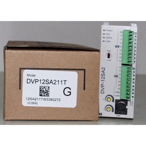Module CPU de contrôleur logique programmable (PLC) DVP12SA211T DVP-SA2 authentique avec sortie transistor - Product Image 1