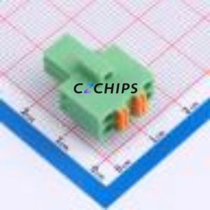 KF2EDGKEHM-3.5-2*2P Plug-in Terminal Block P=3.5mm Connector Male Plug Screw Fixing 2x2P 3.5mm - Product Image 1