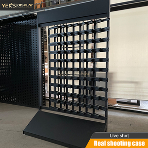 Phong cách hiện đại kim loại khung Rack hiển thị tấm vật liệu sàn đứng cho gỗ cứng sàn gỗ nhiều lớp sàn gạch Mẫu hiển thị - Product Image 5