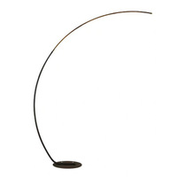 Lampadaire à colonne réglable de concepteur vintage simple Lampadaire à LED moderne pour la maison avec télécommande