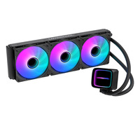 Refroidisseur liquide AIO LOVINGCOOL 360 mm, radiateur à eau, plaque froide en cuivre, ventilateur ARGB, compatible Intel et AMD, pour PC gaming, livraison immédiate, certifié CE et RoHS