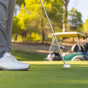 MAZEL Putter de golf en acier inoxydable de haute qualité, super <span class=keywords><strong>mini</strong></span>, face usinée CNC, livré avec un couvre-tête - Product Image 6