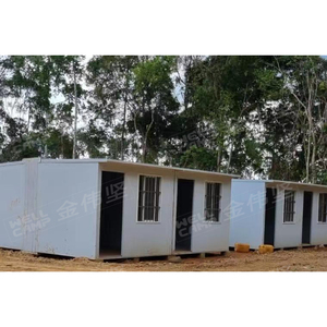 WELLCAMP Maison de campement extensible de 10 m, conception moderne éco-intelligente, bâtiment de bureau multifonctionnel, <span class=keywords><strong>abri</strong></span> prêt à l'emploi - Product Image 4