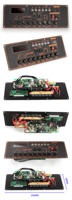 Penguat Suara Karaoke Portabel Digital Mini HIFI Craftsman untuk Luar Ruangan dengan Reverb, Dekoder Kartu USB/TF, Catu Daya 12V DC