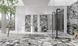 Moderno 1000*3000mm 15mm 20mm belleza blanca mármol prefabricada <span class=keywords><strong>cocina</strong></span> porcelana encimera - Product Image 6