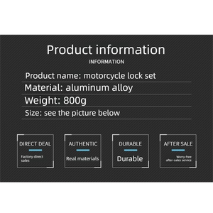 Accesorios para Motocicletas BEINLI Benelli Huanglong TNT600, Juego Completo de Cerraduras para Vehículo, Tapa de Tanque de Combustible, Cerradura Eléctrica para Puerta - Product Image 4
