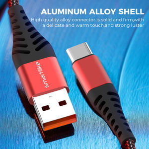 สาย USB แบบถักไนลอนสำหรับ iPhone, สายชาร์จไว2.4A สำหรับกล้องธนาคารพลังงาน - Product Image 5