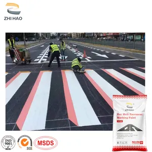 Sơn đường tốc độ cao đánh dấu sơn phát sáng trong giao thông tối sơn nhựa nhiệt dẻo phản chiếu đường đánh dấu sơn màu vàng