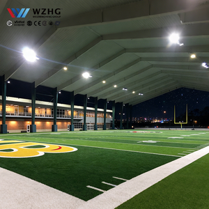 Structure en acier PEB professionnelle pour gymnase intérieur à portée libre pour les écoles - Product Image 1