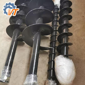 Thủy lực Auger ổ đĩa trái đất Auger bài lỗ Digger Mini Skid chỉ đạo Auger tập tin đính kèm khoan cho máy xúc máy kéo cần cẩu backhoe - Product Image 3