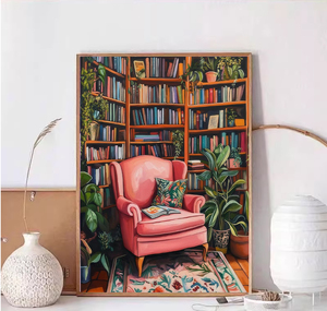 Kit di Pittura a Numeri per Principianti e Adulti, Natura Morta Colorata Moderna per Studio o Camera, Pittura Acrilica per Decorazione Murale - Product Image 1