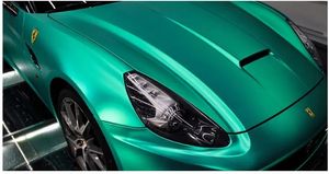 Annhao 1,52x18M cromo mate t-ifany <span class=keywords><strong>vinilo</strong></span> azul decoración del cuerpo del <span class=keywords><strong>coche</strong></span> rollo pegatinas con logotipo adhesivo extraíble para envolver el <span class=keywords><strong>coche</strong></span> - Product Image 2