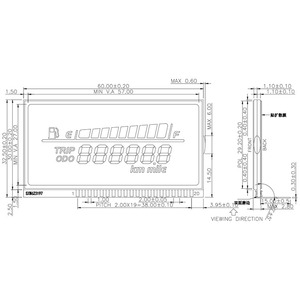 New tùy chỉnh xe máy màn hình va/Tiêu cực tiêu cực hiển thị <span class=keywords><strong>LCD</strong></span> hiển thị - Product Image 6