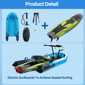 2026 New EPP Surfboard 60 Min Long <b>Battery</b> Life 55KM/H Motorized Jet Board for Adults OEM ODM H5SE EPP Material and Ligh - Product Image 1