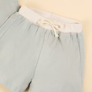 Ensembles de t-shirts à col rond en coton doux et respirant pour bébés garçons 2pcs avec haut et <span class=keywords><strong>short</strong></span> - Product Image 4