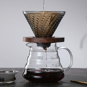 Set per caffè e tè fatto a mano da 360ml 600ml in vetro borosilicato da 800ml, tra cui tazza e gocciolatore - Product Image 6